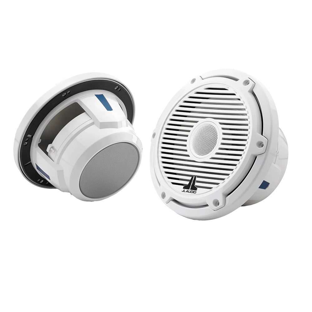 Suncoast Marine and Auto offers JL Audio M6 Series 7.7" Marine Coaxial Speakers w/Gloss White Classic Grille - M6-770X-C-3GW [010-03498-00]