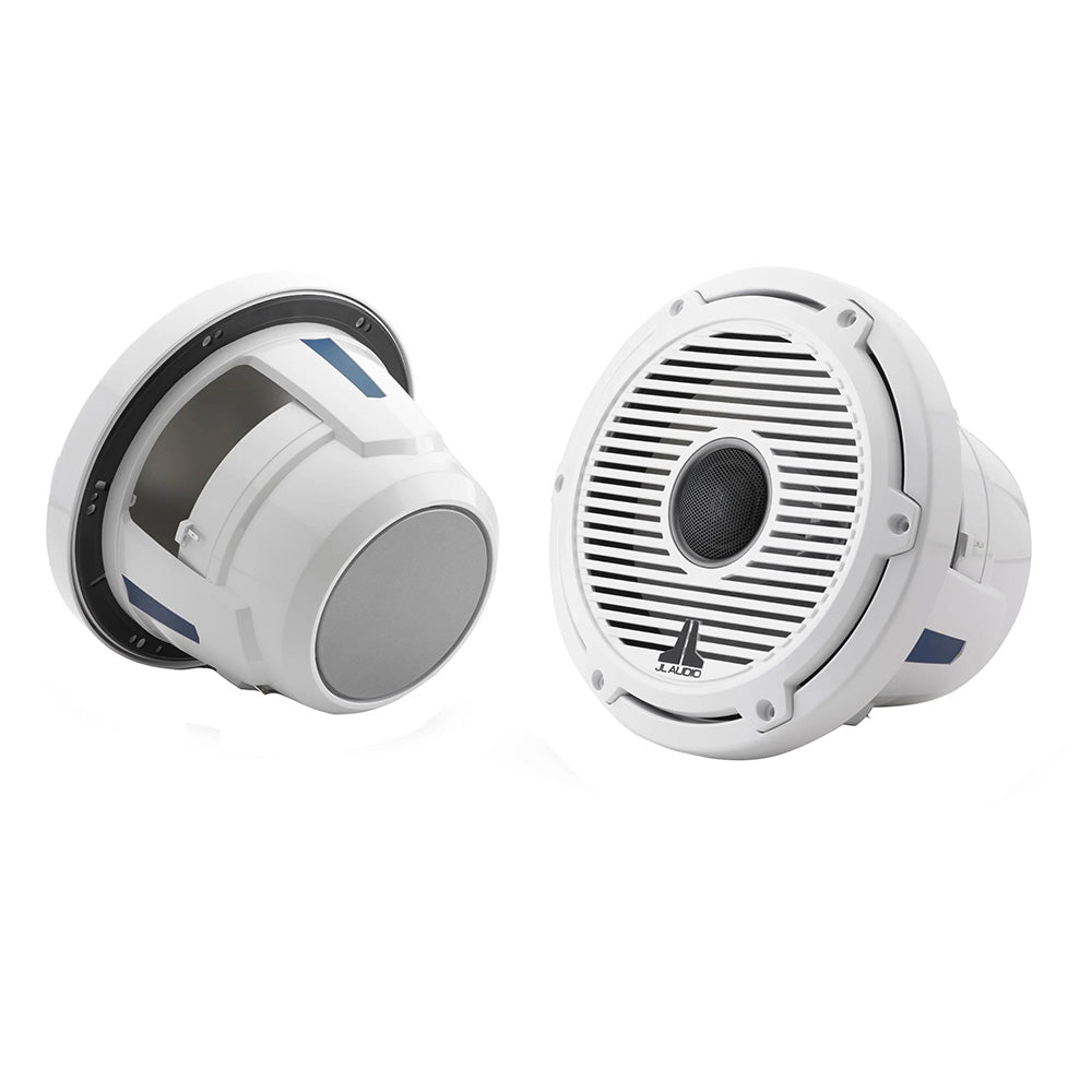 Suncoast Marine and Auto offers JL Audio M6 Series 8.8" Marine Coaxial Speaker w/Gloss White Classic Grille Black Tweeter Mesh - M6-880X-C-GwGw [010-03077-00]