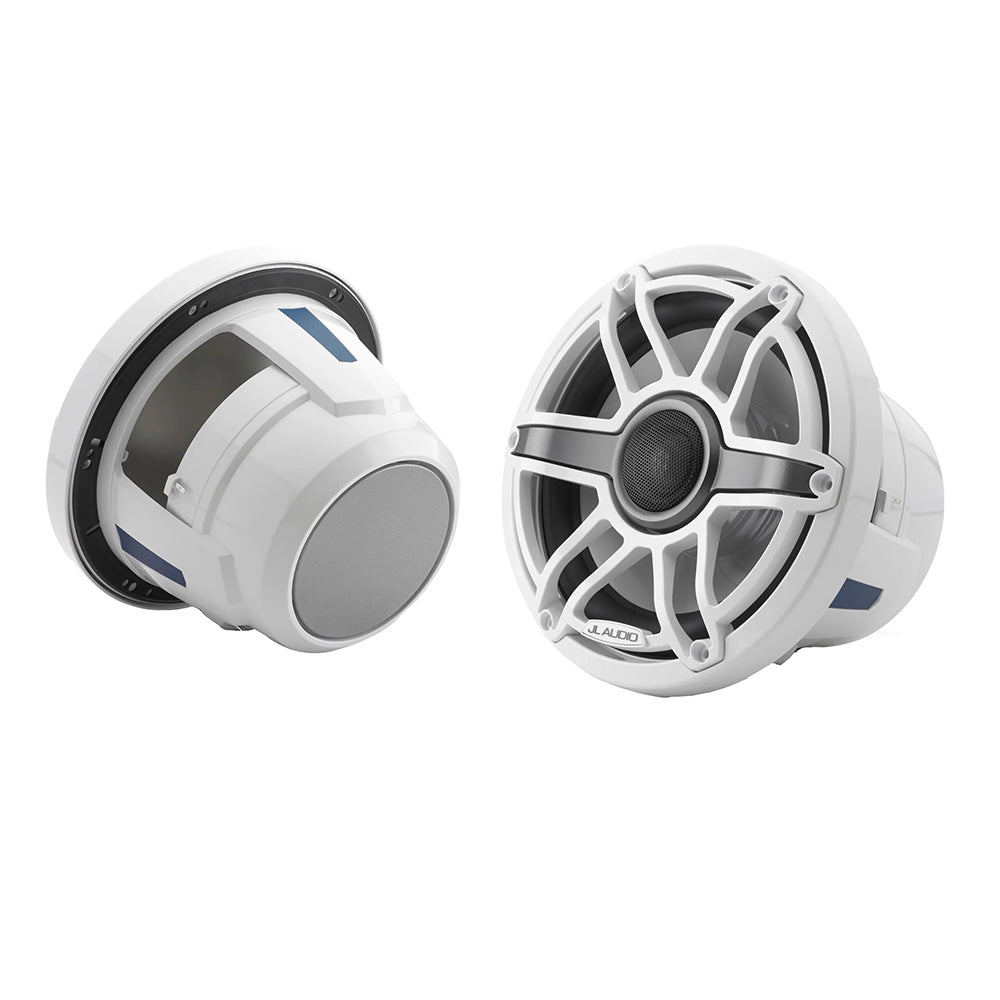 Suncoast Marine and Auto offers JL Audio M6 Series 8.8" Marine Coaxial Speakers w/Gloss White Sport Grille - M6-880X-S-GwGw [010-03078-00]