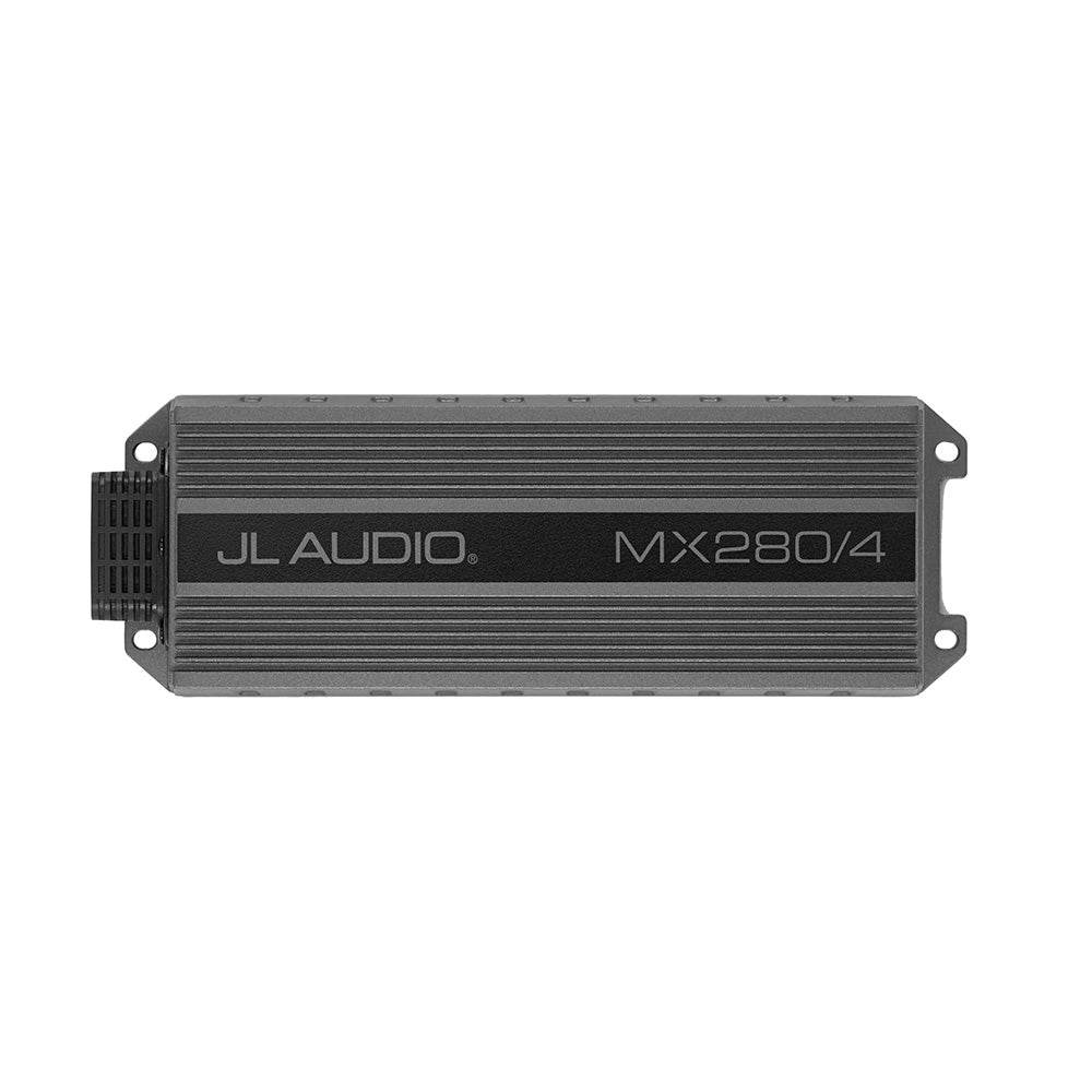 Suncoast Marine and Auto offers JL Audio MX Series 280w 4 Channel Full-Range Amplifier - MX280/4 [010-03105-00]