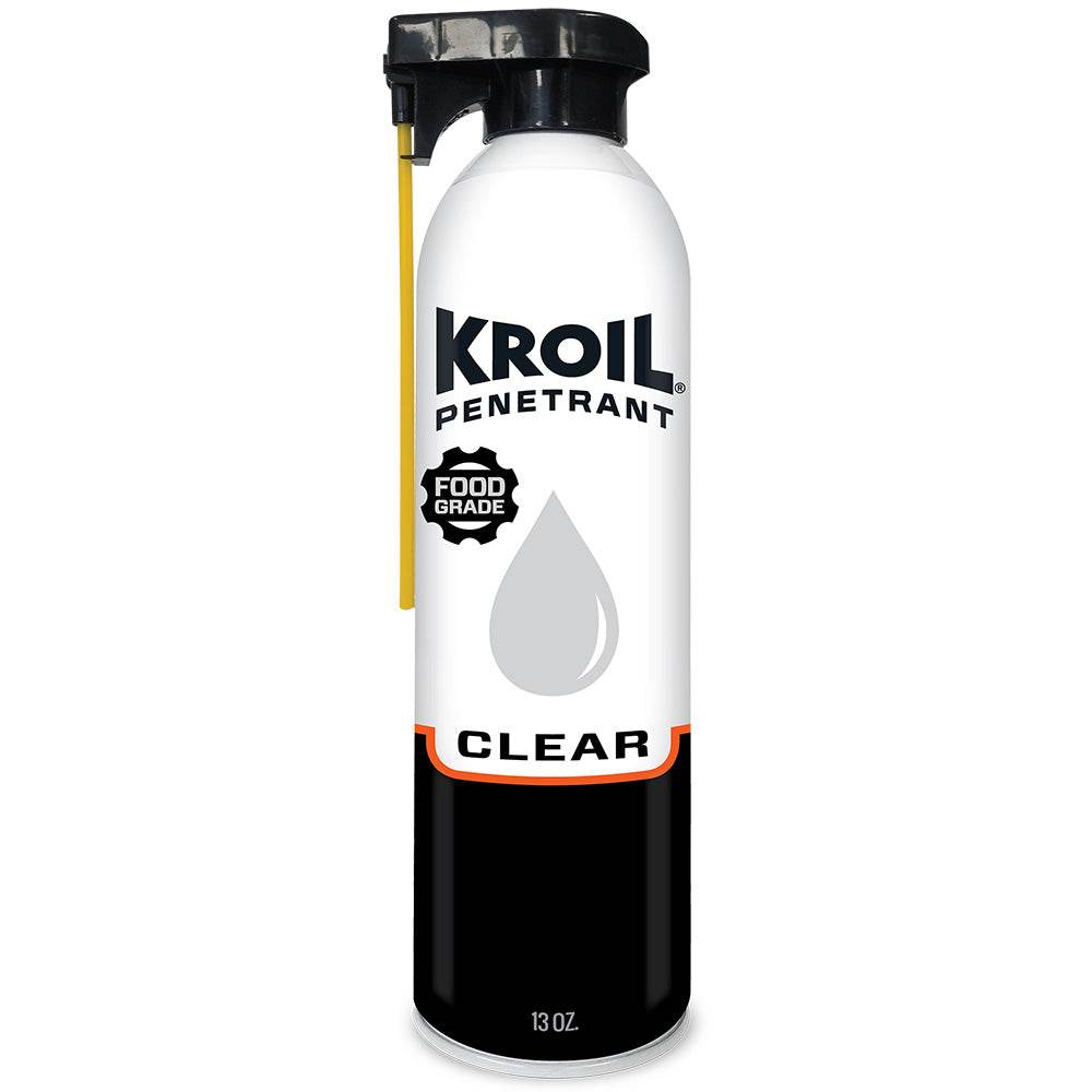 Suncoast Marine and Auto offers Kroil Clear Food Grade Penetrating Oil - Aerosol - 13oz Can w/SprayTech [CKS132ST]