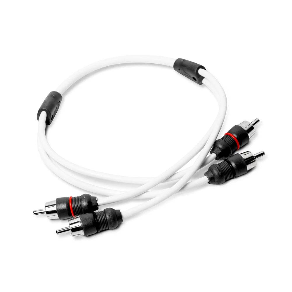 Suncoast Marine and Auto offers JL Audio 2-Channel 1.5' Marine Audio RCA Cable - XMD-WHTAIC2-1.5 [010-13554-00]