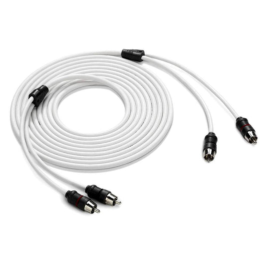 Suncoast Marine and Auto offers JL Audio 2-Channel 12' Marine Audio RCA Cable - XMD-WHTAIC2-12 [010-13414-00]