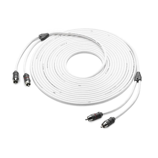 Suncoast Marine and Auto offers JL Audio 2-Channel 25' Marine Audio RCA Cable - XMD-WHTAIC2-25 [010-13415-00]