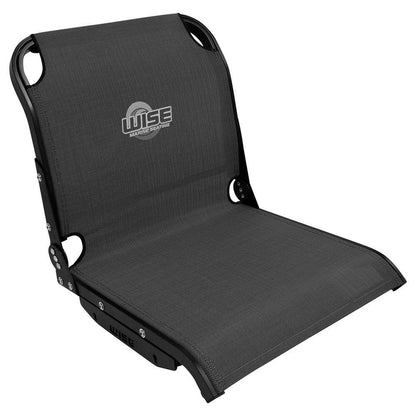 Suncoast Marine and Auto offers Wise 3374 Aero X Cool-Ride Mesh Mid-Back Boat Seat - Carbon X [3374-1800]