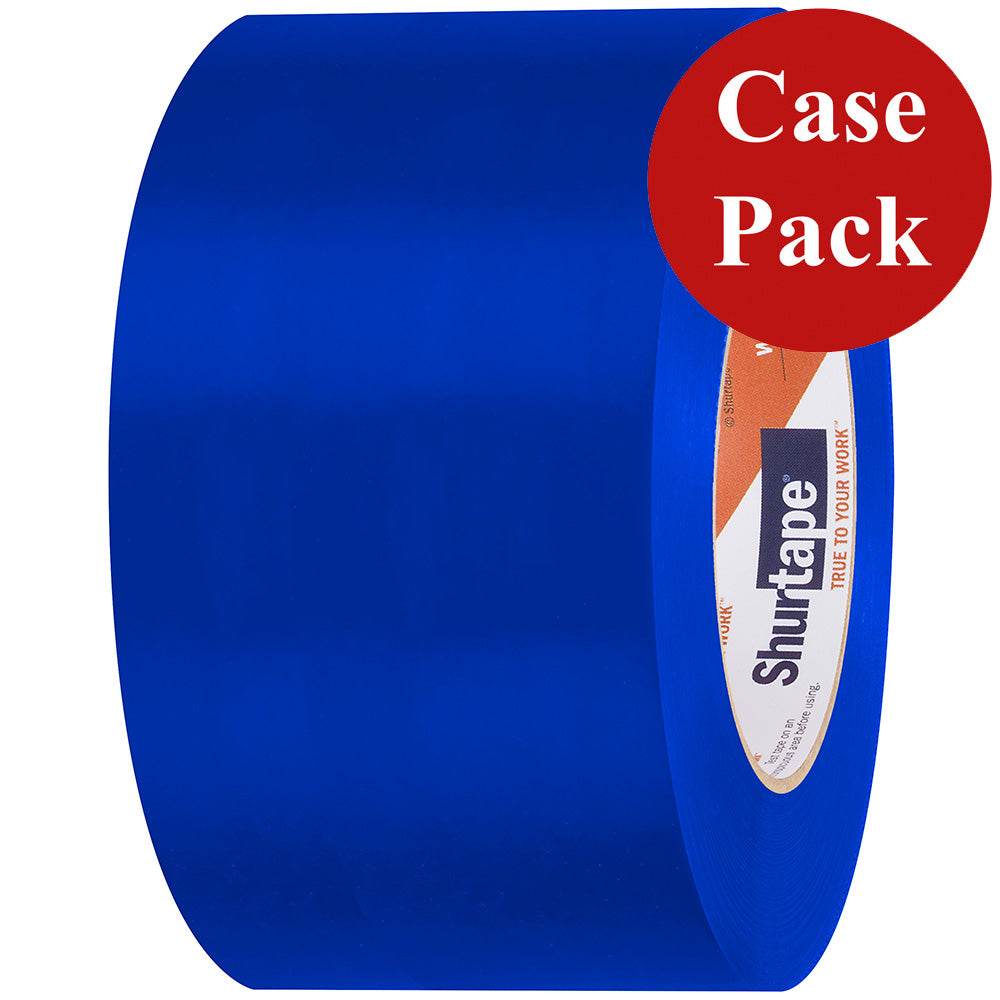 Suncoast Marine and Auto offers Shurtape UV-Resistant Marine Heat Shrink Tape - 72MM x 55M Roll - Straight Edge Blue *Case of 16 Rolls* [105739C]