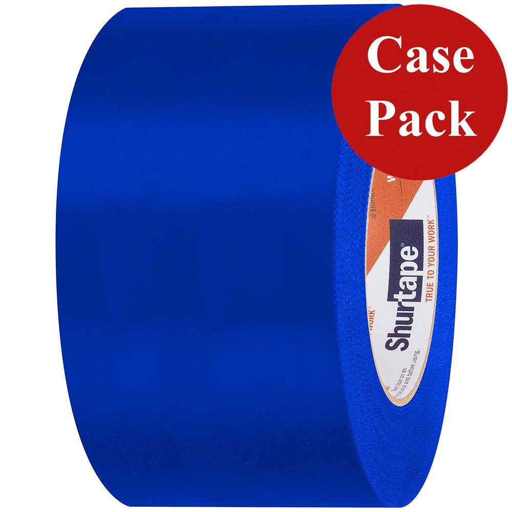 Suncoast Marine and Auto offers Shurtape UV-Resistant Marine Heat Shrink Tape - 72MM x 55M Roll - Serrated Edge Blue *Case of 16 Rolls* [105742C]