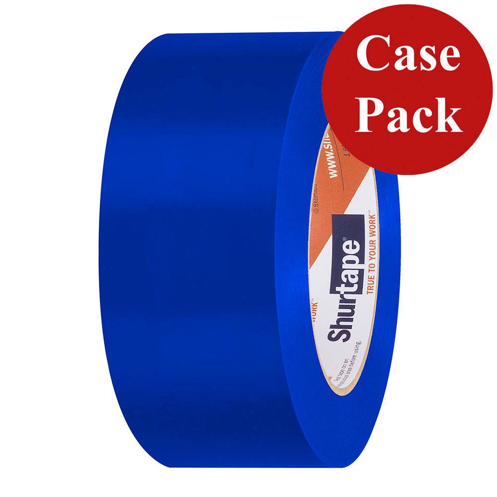 Suncoast Marine and Auto offers Shurtape UV-Resistant Marine Hull Preservation Tape - 48MM - 33M Roll - Straight Edge Blue *Case of 24 Rolls* [105746C]