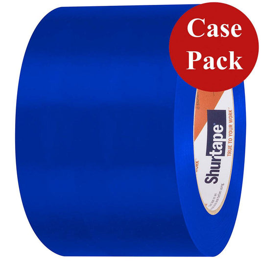 Suncoast Marine and Auto offers Shurtape UV-Resistant Marine Hull Preservation Tape - 72MM - 33M Roll - Straight Edge Blue *Case of 16 Rolls* [105748C]