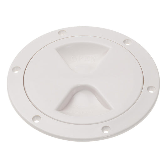 Suncoast Marine and Auto offers Barton Marine Screw Inspection Cover - 6" (103mm) - White [40040]