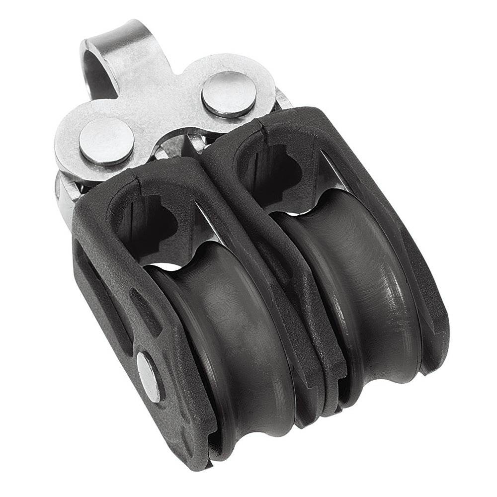 Suncoast Marine and Auto offers Barton Marine Size 0 20mm Plain Bearing Pulley Block Double Fixed Eye [N00210]