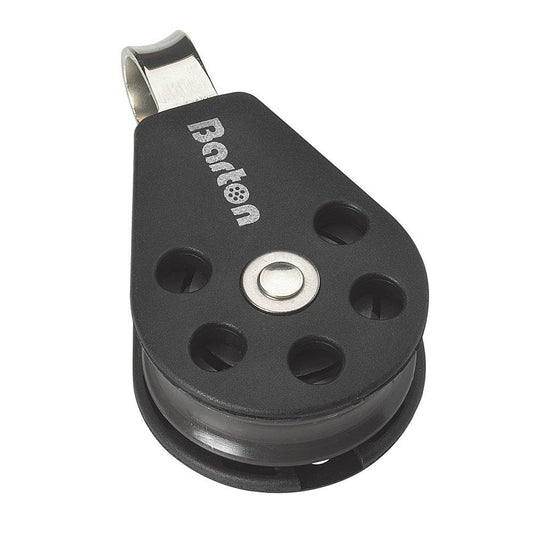 Suncoast Marine and Auto offers Barton Marine Size 3 45mm Plain Bearing Pulley Block Single With Fixed Eye [N03110]