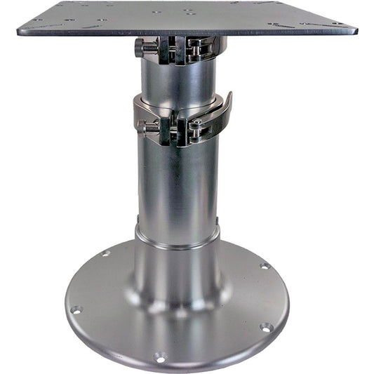 Suncoast Marine and Auto offers Springfield Pedestal - 3-Stage Table - 16"-30" - Brite Dip [1660236]