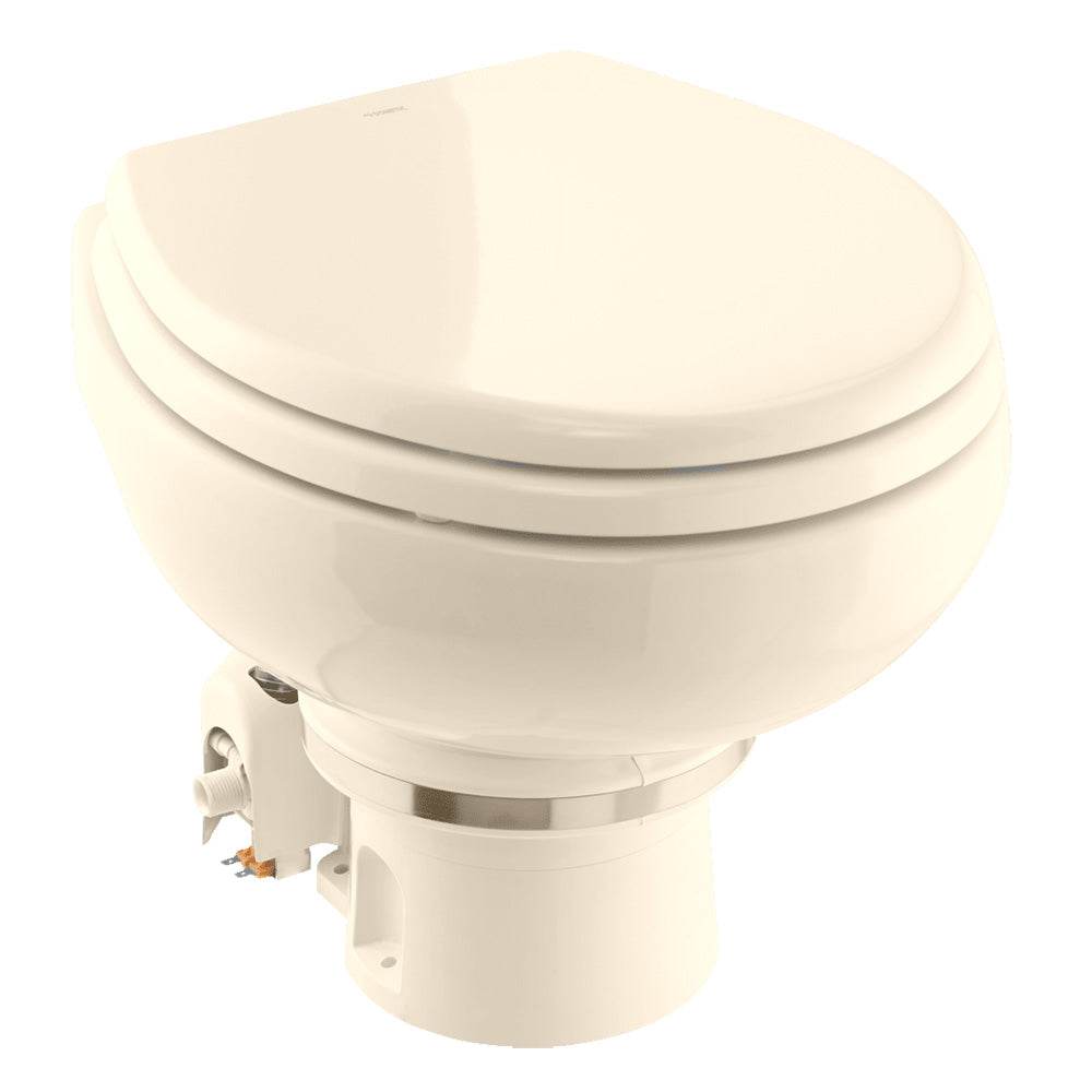 Suncoast Marine and Auto offers Dometic MasterFlush 7160 Bone Electric Macerating Toilet w/Orbit Base - Raw Water - 12V [9610007276]