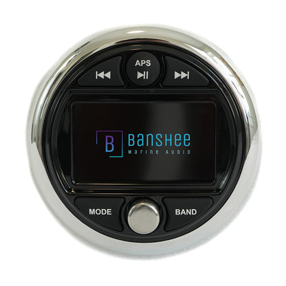 Suncoast Marine and Auto offers Banshee Marine 3" Gauge Style Radio w/Bluetooth [BAR-SU3-1]