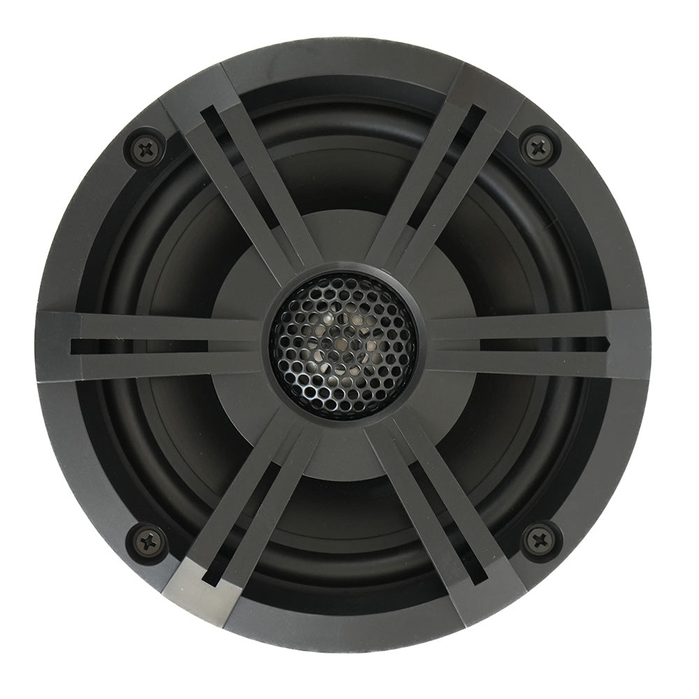 Suncoast Marine and Auto offers Banshee Marine 6.5" Marine Speaker - Black Sports Grille [BAR-LS65-SB]