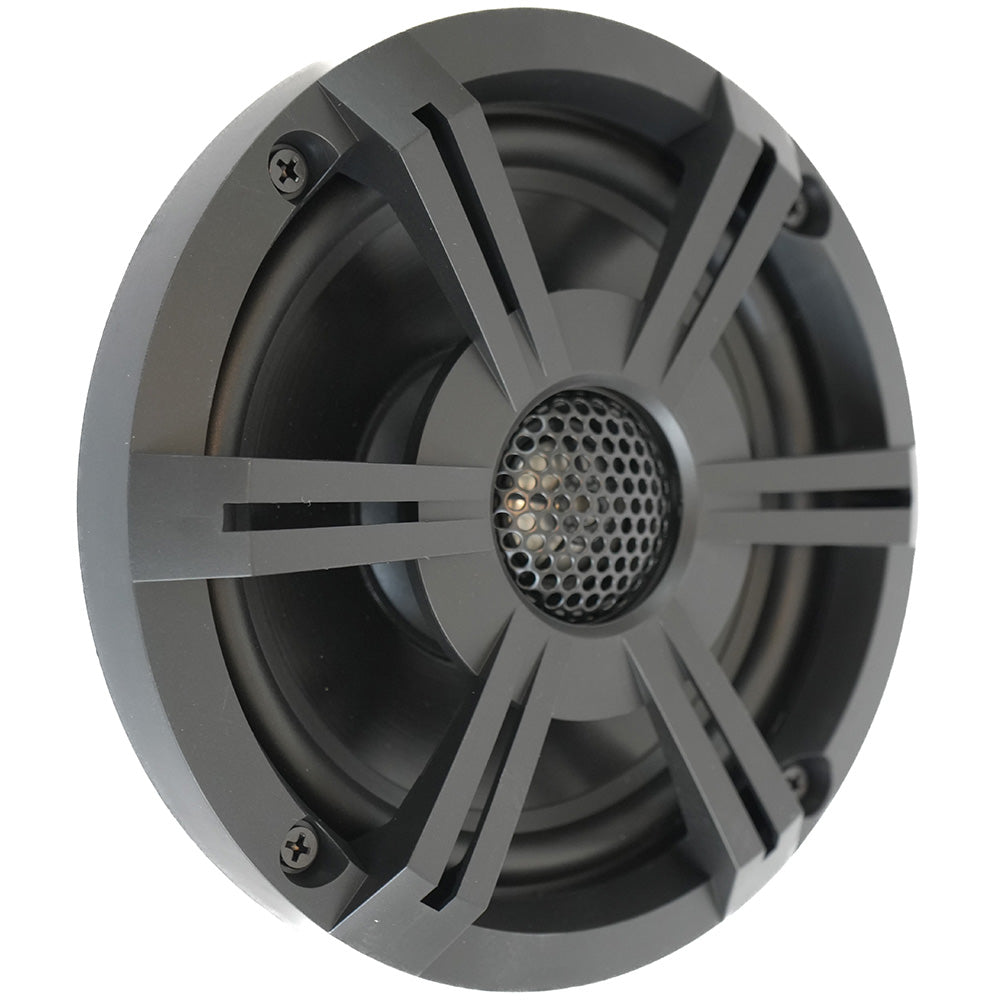 Suncoast Marine and Auto offers Banshee Marine 6.5" Marine Speaker - Black Sports Grille [BAR-LS65-SB]