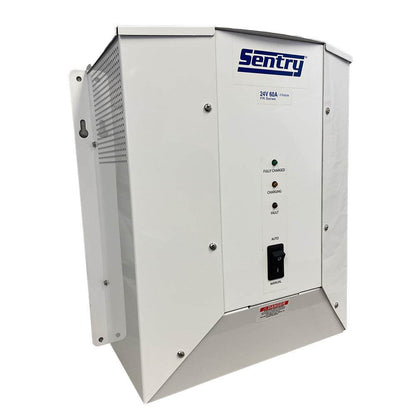 Suncoast Marine and Auto offers Sentry Marine Battery Charger 115/230V Input 24VDC - 60A - 3-Bank [SFR2460/3X]