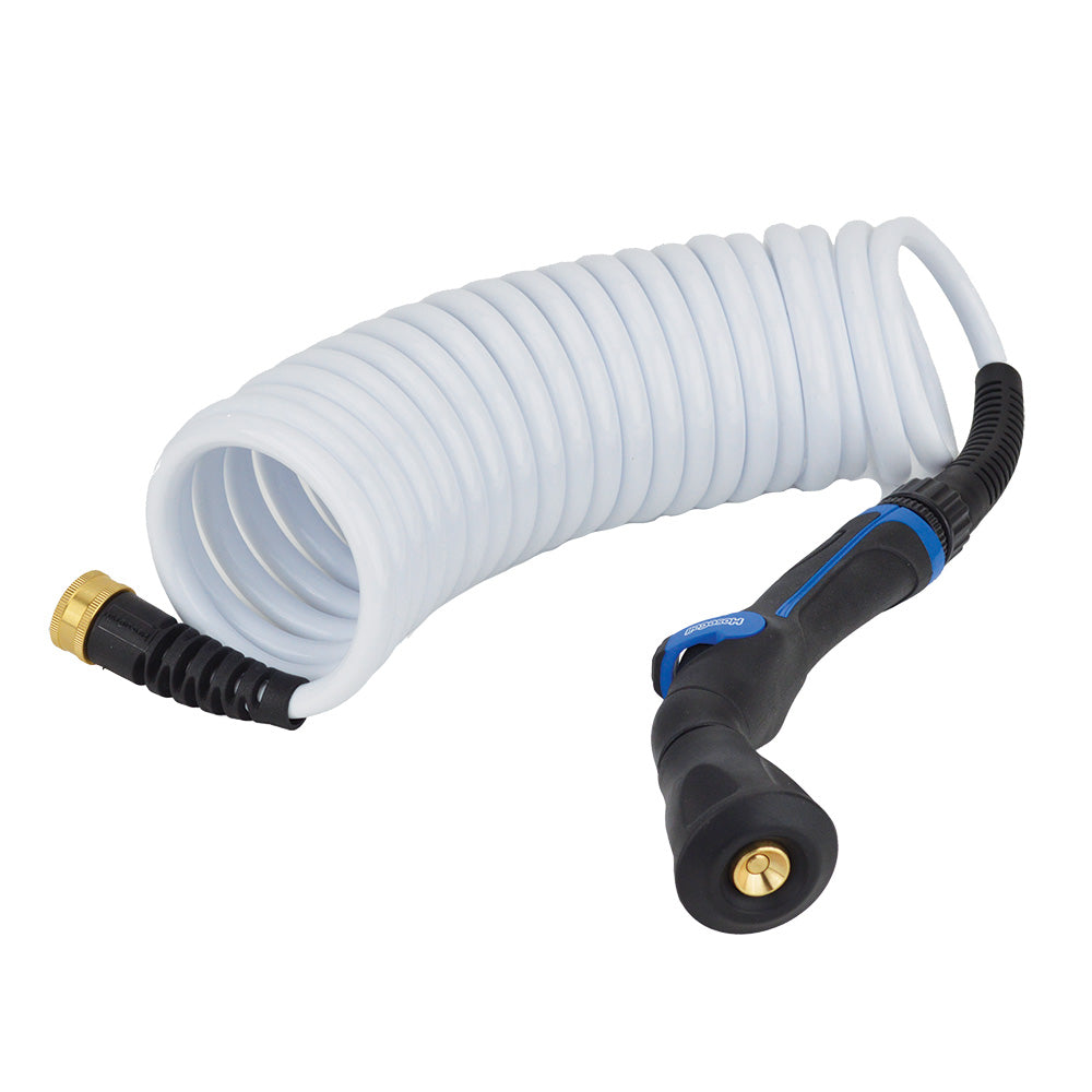 Suncoast Marine and Auto offers HoseCoil Skipper Spray System w/20' 3/8" Hose - White [HS2011K]