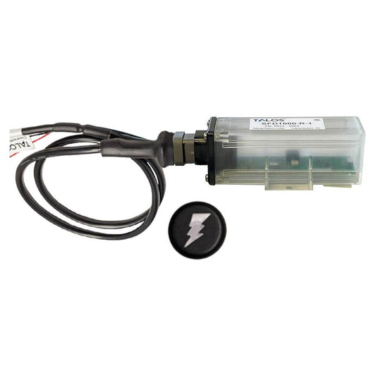 Suncoast Marine and Auto offers TALOS Remote Housing Lightning Detection System w/3' Cable - Black Round Indicator w/Translucent Housing [SFD1000R-T1-BO-BL-3FT]