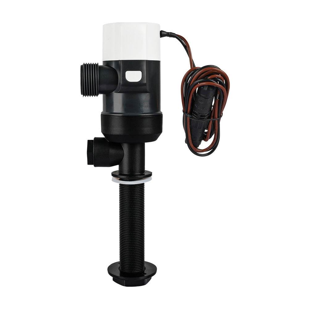 Suncoast Marine and Auto offers Commodore 1100 GPH Vertical Livewell Pump - Long - 12V [CM-C31-1100L]