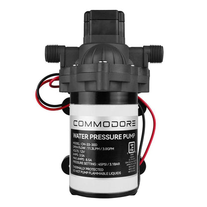 Suncoast Marine and Auto offers Commodore 3.0 GPM Water Pump - 12V [CM-33-30D]