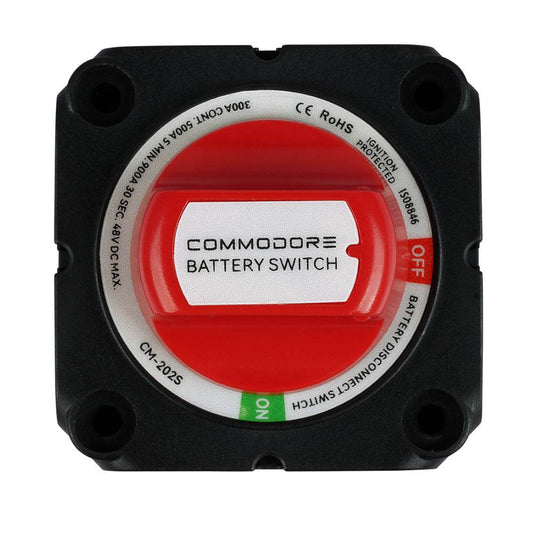 Suncoast Marine and Auto offers Commodore On/Off Battery Disconnect Switch [CM-202S]