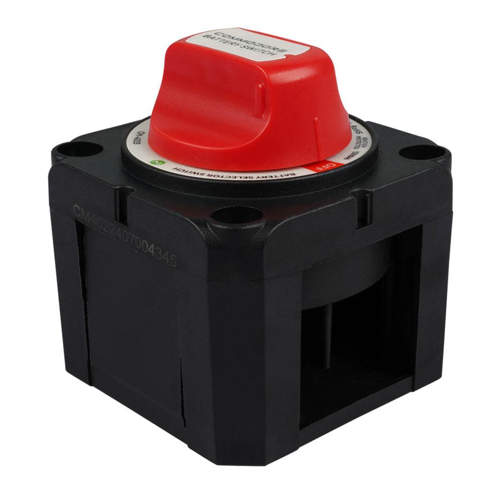 Suncoast Marine and Auto offers Commodore 4-Position Compact Dual Battery Selector Switch [CM-402S]