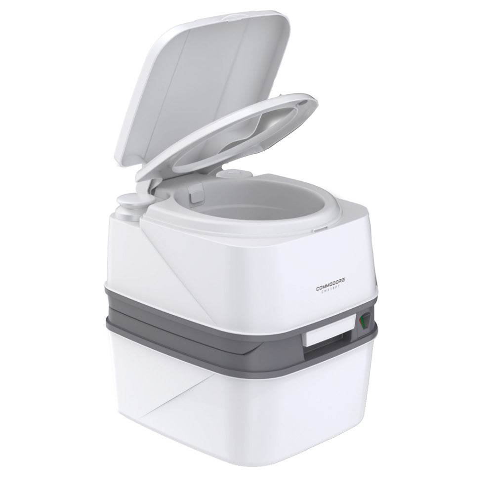 Suncoast Marine and Auto offers Commodore Premium Portable Travel Toilet - Injection Molded - 18L/4.75 Gallon [CM-3-18PT]