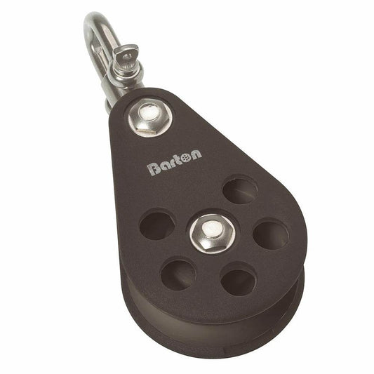 Suncoast Marine and Auto offers Barton Size 7 70mm Plain Bearing Pulley Block Single Swivel [N07130]