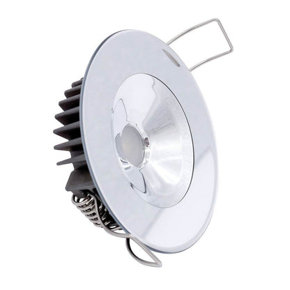 Suncoast Marine and Auto offers Lumitec Illusion Flush Mount LED Down Light - Spectrum RGBW - Warm White - Mirrored Housing [117145]