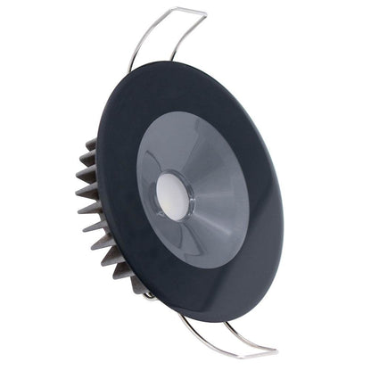 Suncoast Marine and Auto offers Lumitec Illusion Flush Mount LED Down Light - White - Non-Dimming - Black Housing [117153]