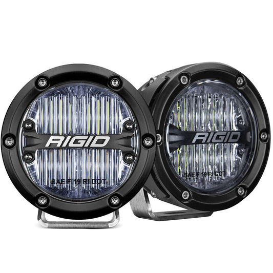 Suncoast Marine and Auto offers RIGID Industries 360-Series 4" LED SAE Fog Beam - White - Set of 2 [36120]