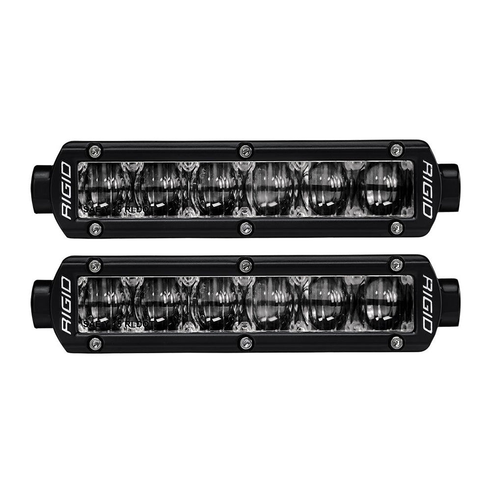 Suncoast Marine and Auto offers RIGID Industries SR-Series 6" SAE Fog Light - Compliant Pair [906703]