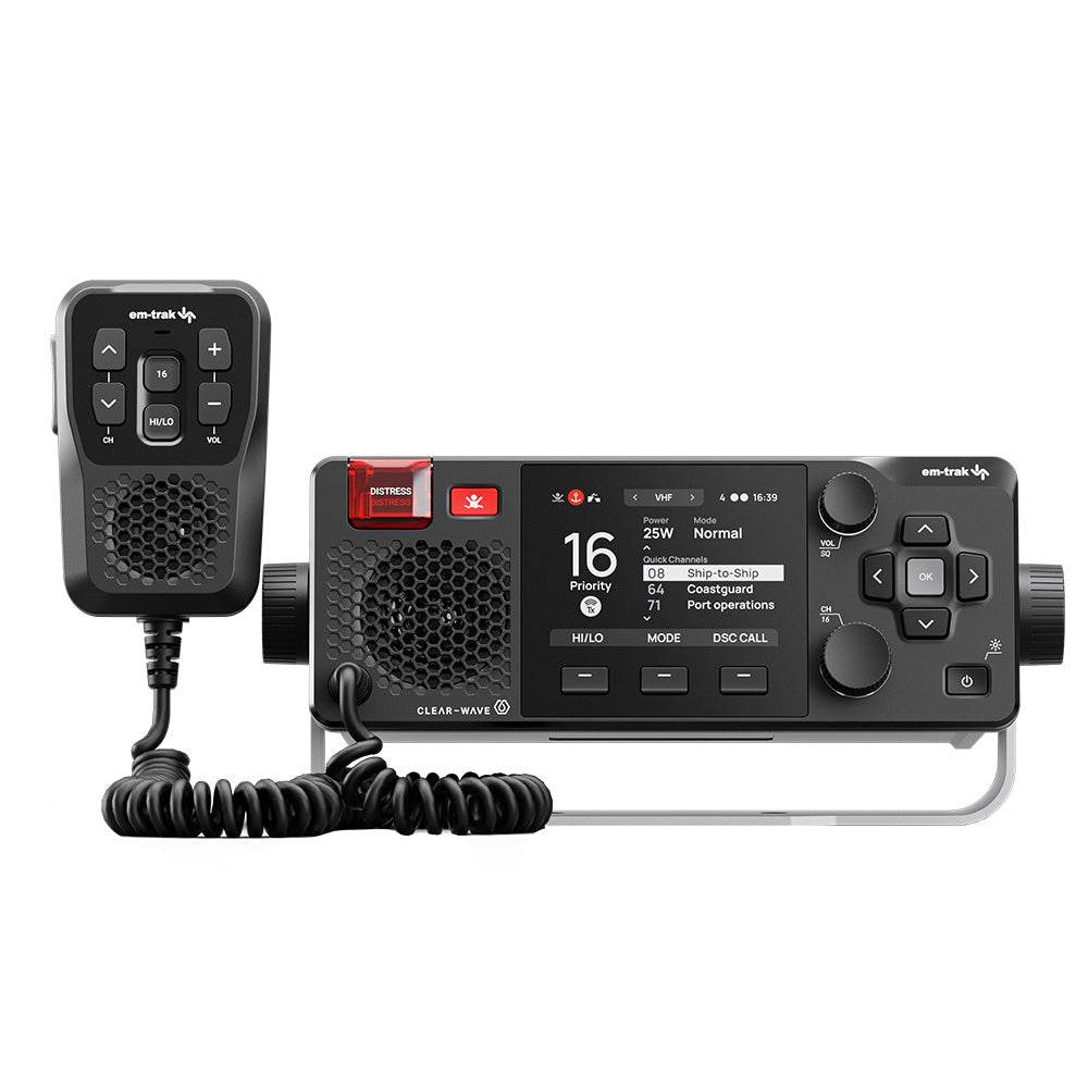 Suncoast Marine and Auto offers em-trak X100 VHF w/Class B AIS [431-0001]