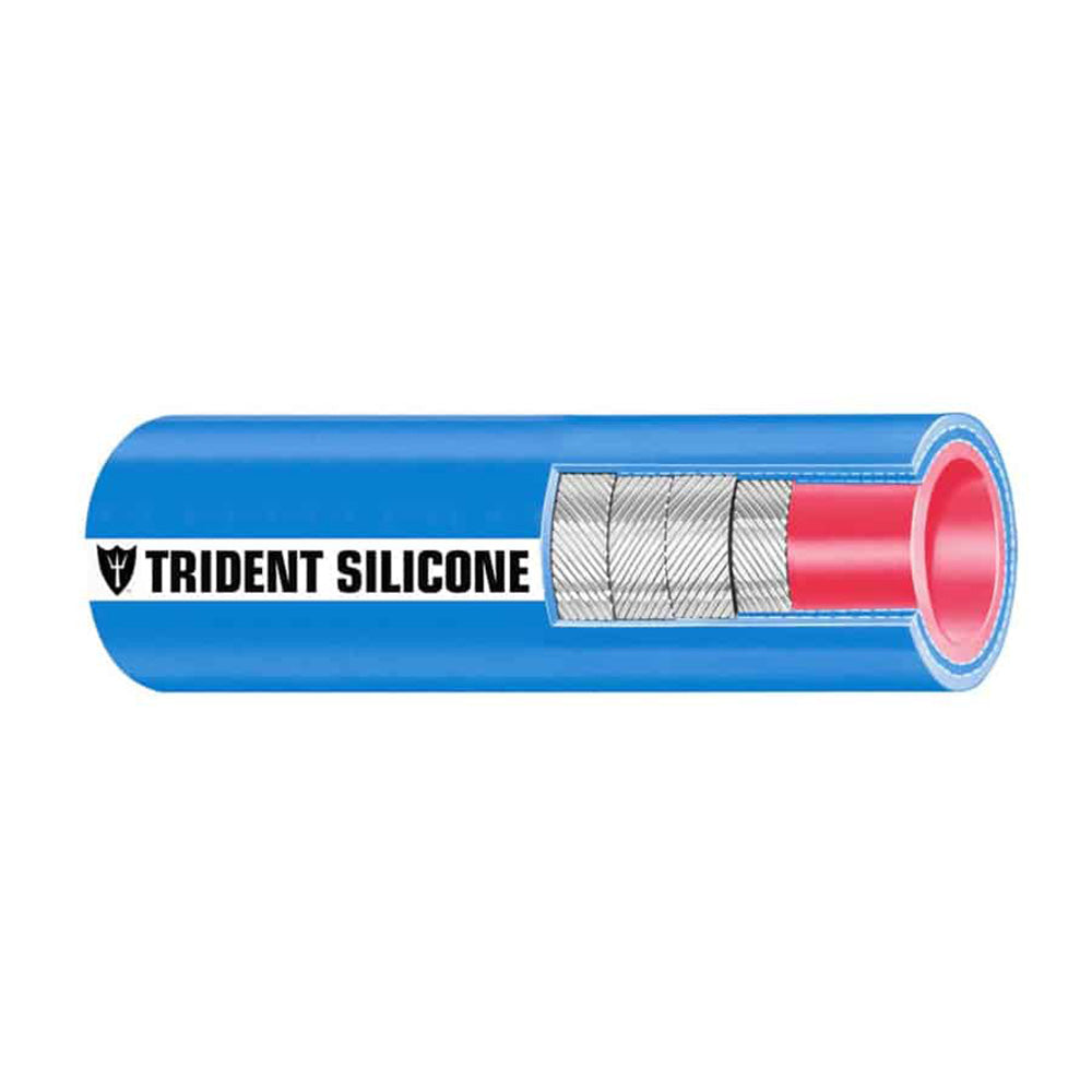 Suncoast Marine and Auto offers Trident Marine 1-1/2" x 36' Blue Silicone Wet Exhaust Hose [202V1120-36]