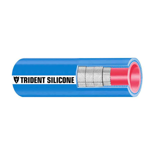 Suncoast Marine and Auto offers Trident Marine 1-1/2" x 36' Blue Silicone Wet Exhaust Hose [202V1120-36]