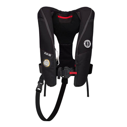 Suncoast Marine and Auto offers Mustang Atlas 190 DLX Open Ocean Inflatable PFD - Black [MD3195E1-13-0]