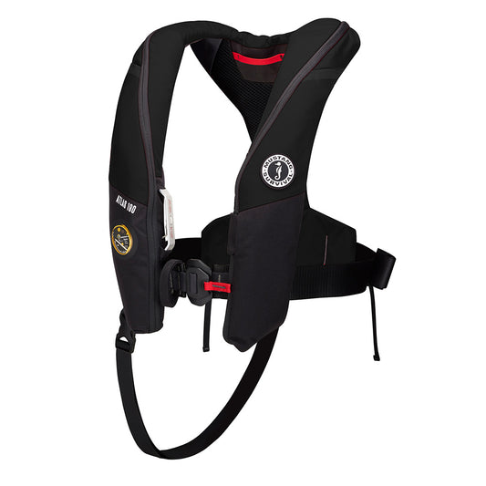 Suncoast Marine and Auto offers Mustang Atlas 190 DLX Open Ocean Inflatable PFD - Black [MD3195E1-13-0]