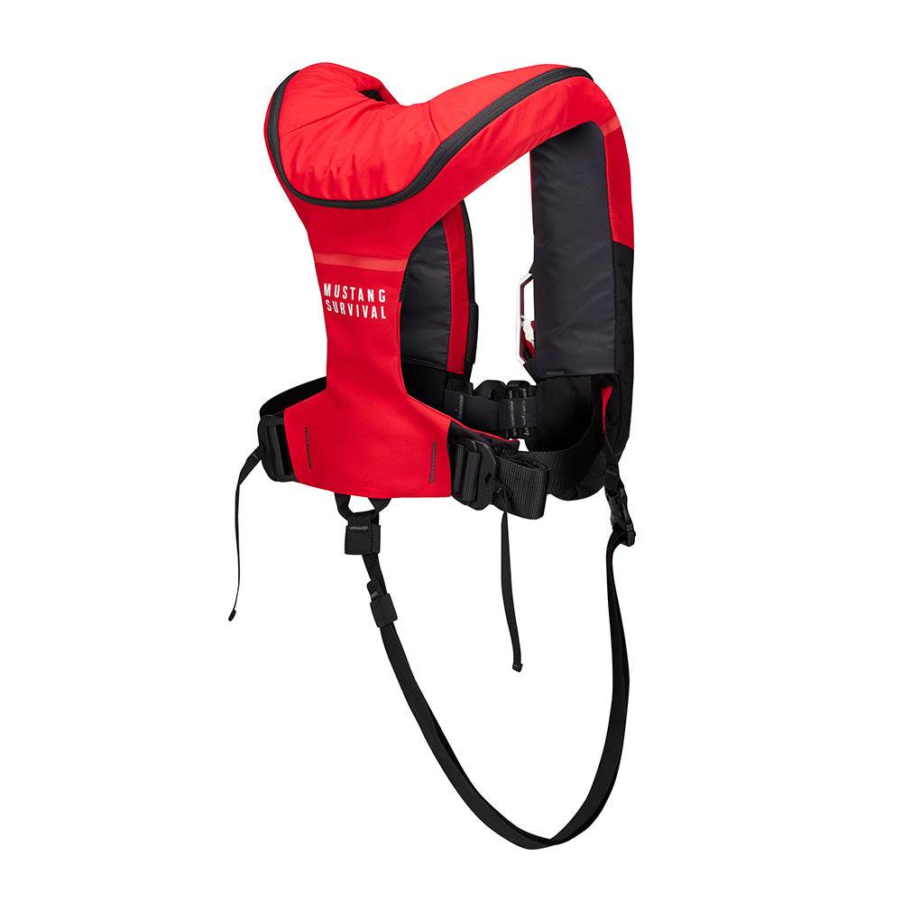 Suncoast Marine and Auto offers Mustang Atlas 190 DLX Open Ocean Inflatable PFD - Red/Black [MD3195E1-123-0]