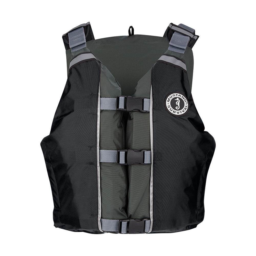 Suncoast Marine and Auto offers Mustang APF Foam Vest - Universal - Black/Grey [MV411102-806-0]