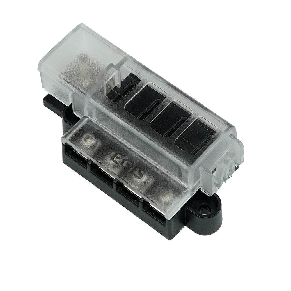 Suncoast Marine and Auto offers Egis RT Fuse Block - 4 Circuit w/Cover [8045]