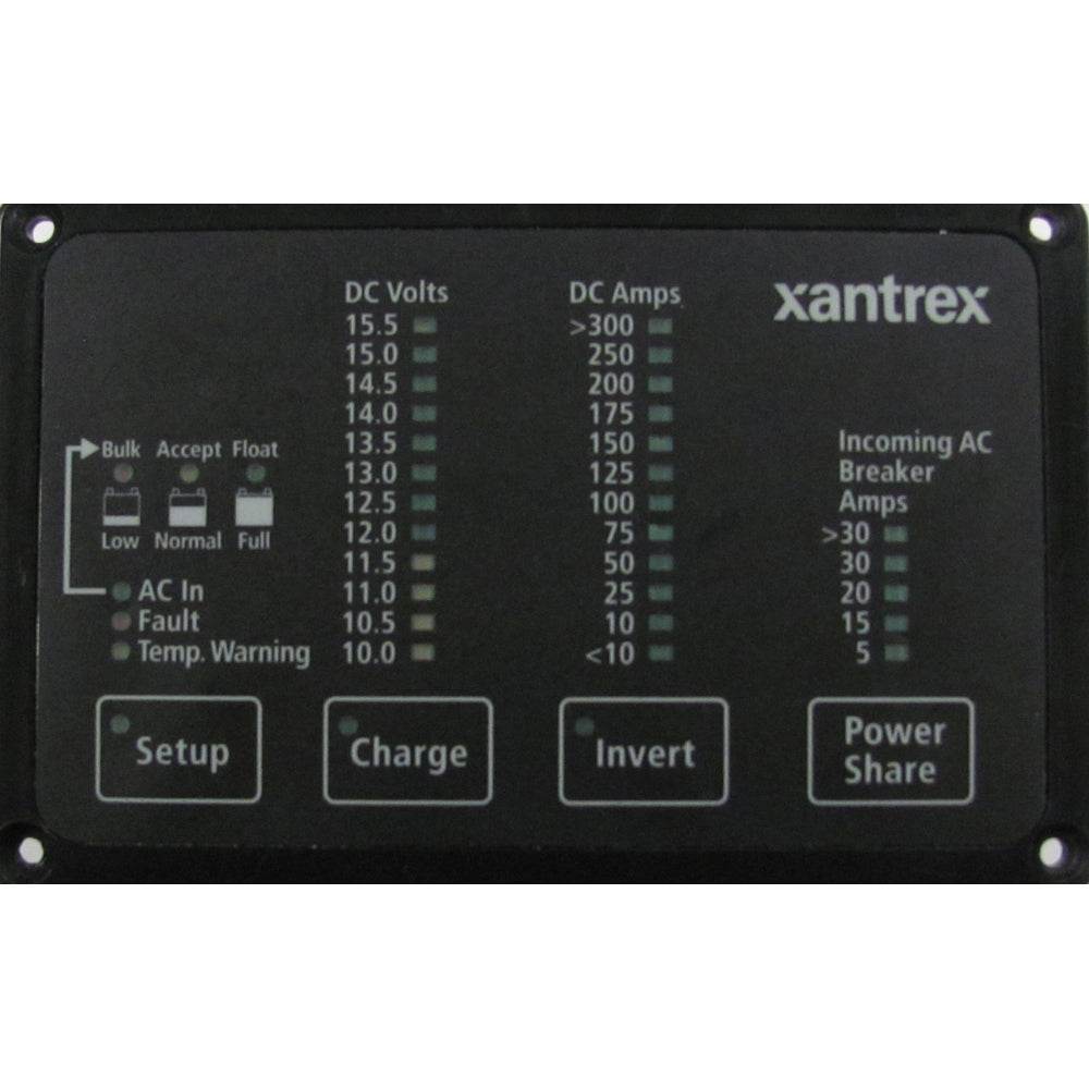 Suncoast Marine and Auto offers Xantrex Heart FDM-12-25 Remote Panel, Battery Status & Freedom Inverter/Charger Remote Control [84-2056-01]