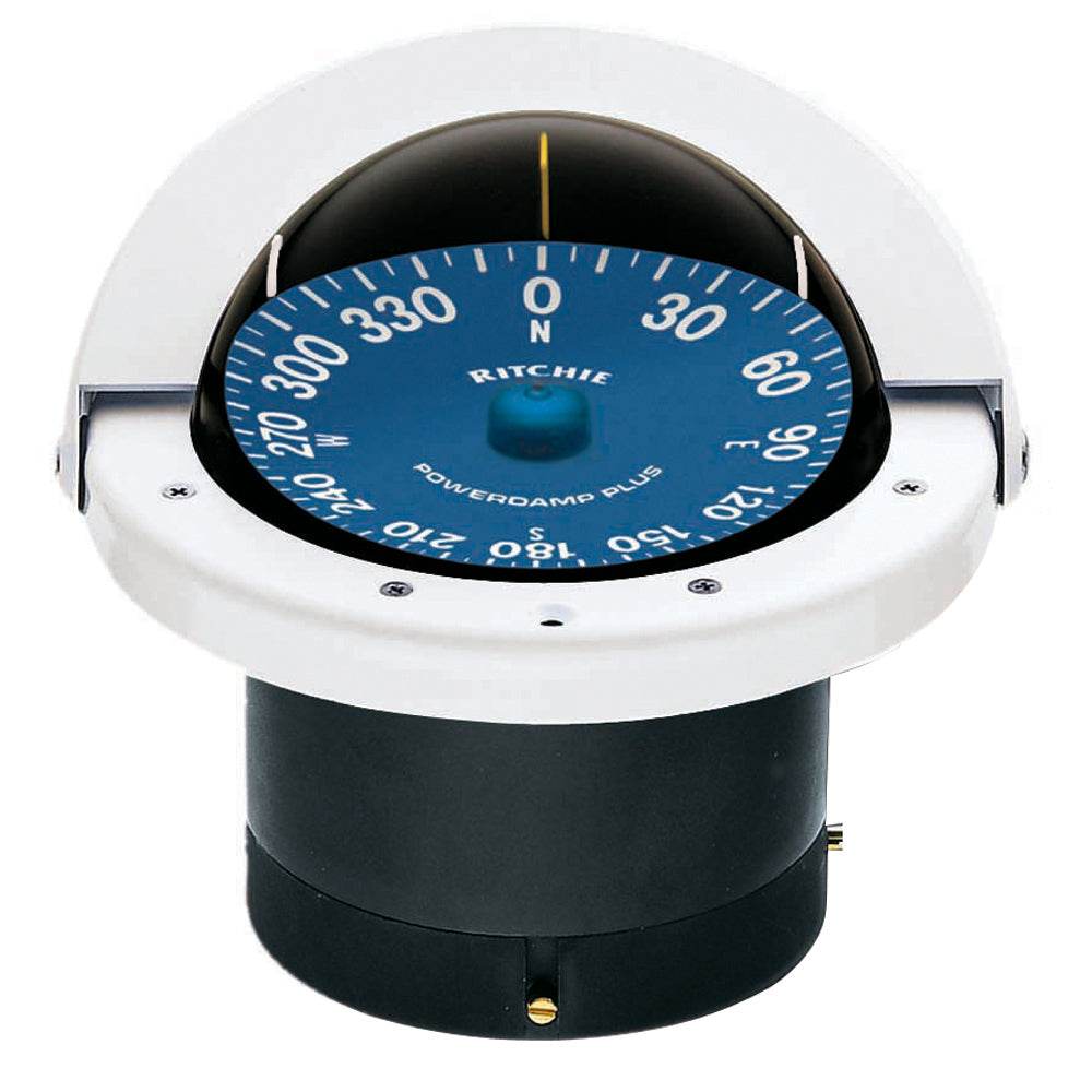 Suncoast Marine and Auto offers Ritchie SS-2000W SuperSport Compass - Flush Mount - White [SS-2000W]