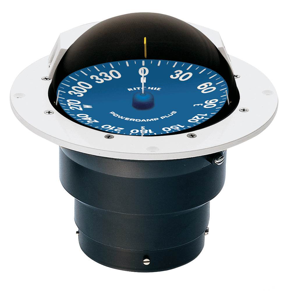 Suncoast Marine and Auto offers Ritchie SS-5000W SuperSport Compass - Flush Mount - White [SS-5000W]