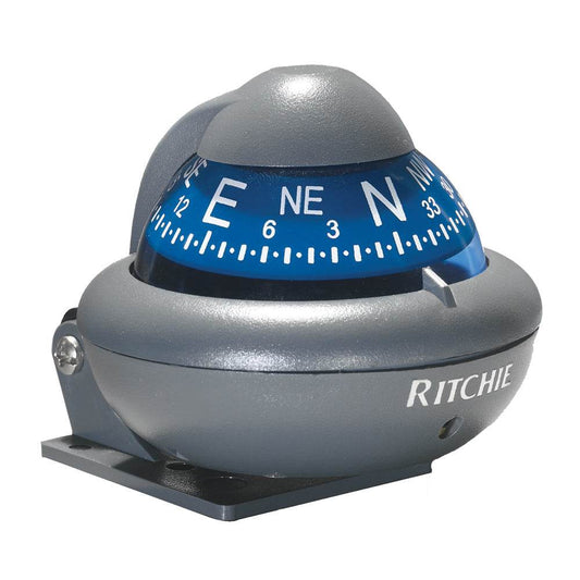 Suncoast Marine and Auto offers Ritchie X-10-A RitchieSport Automotive Compass - Bracket Mount - Gray [X-10-A]