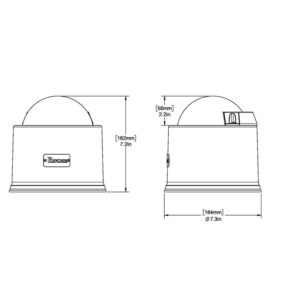 Suncoast Marine and Auto offers Ritchie SP-5-C GlobeMaster Compass - Pedestal Mount - Stainless Steel - 12V - 5 Degree Card [SP-5-C]