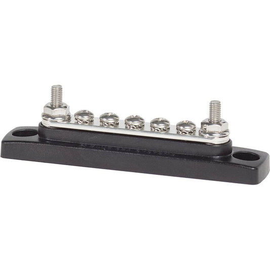 Suncoast Marine and Auto offers Blue Sea 2304 MiniBus 100 Ampere Common BusBar 5 x 8-32 Screw Terminal [2304]