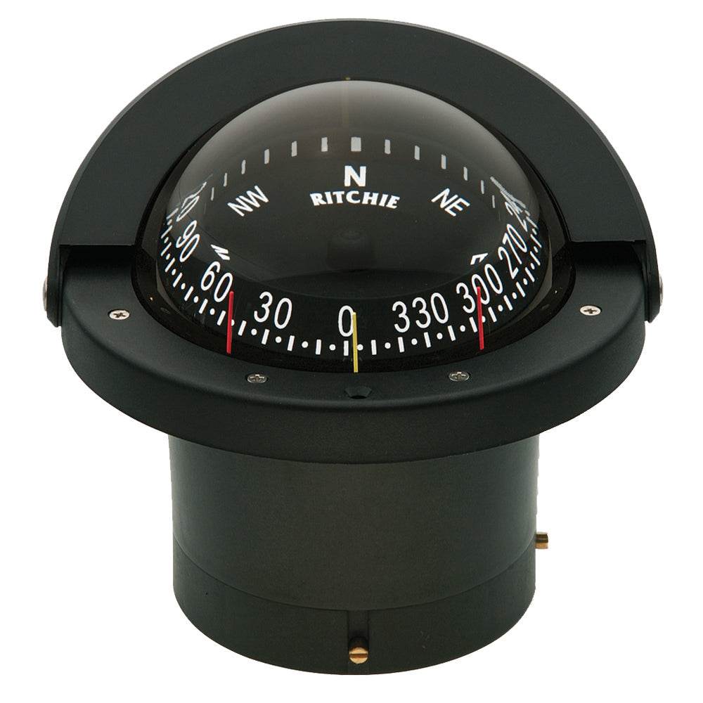 Suncoast Marine and Auto offers Ritchie FN-203 Navigator Compass - Flush Mount - Black [FN-203]