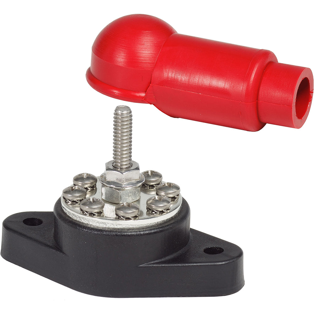 Suncoast Marine and Auto offers Blue Sea 2101 PowerPost Plus Cable Connector - 1/4" Stud [2101]